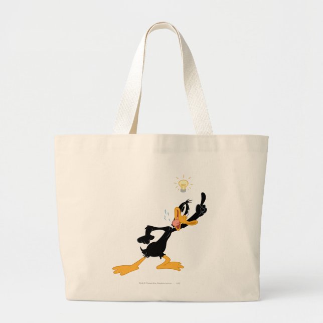 Lyktkolv över DAFFY ANKA™s huvud Jumbo Tygkasse (Framsidan)