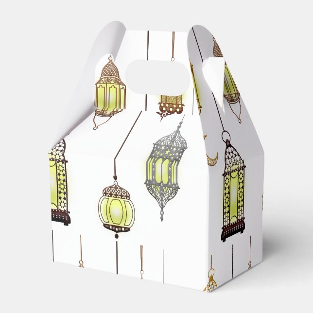Lyktor Ramadan Mubarak Orientalisk Arabisk Muslims Presentaskar (Framsidan Sidan)