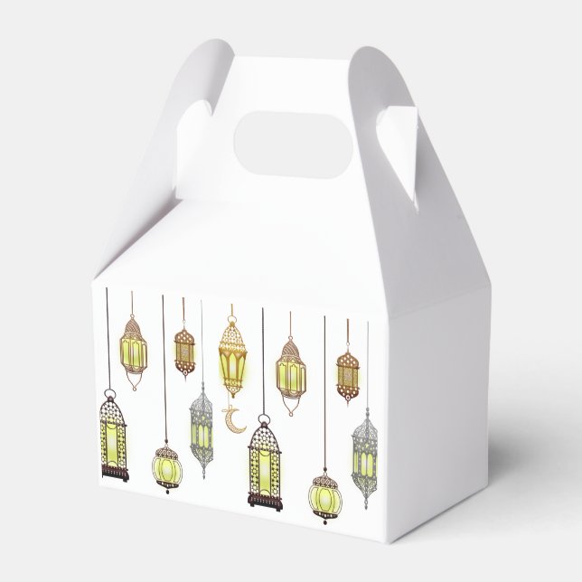 Lyktor Ramadan Mubarak Orientalisk Arabisk Muslims Presentaskar (Framsidan Sidan)
