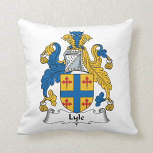 Lyle familjvapensköld kudde