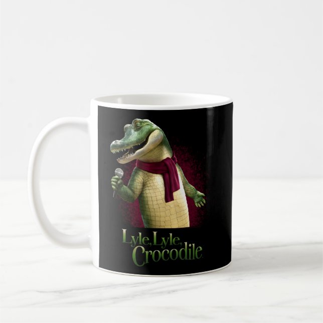Lyle Lyle Crokodile Movie Singing Lyle Kaffemugg (Vänster)