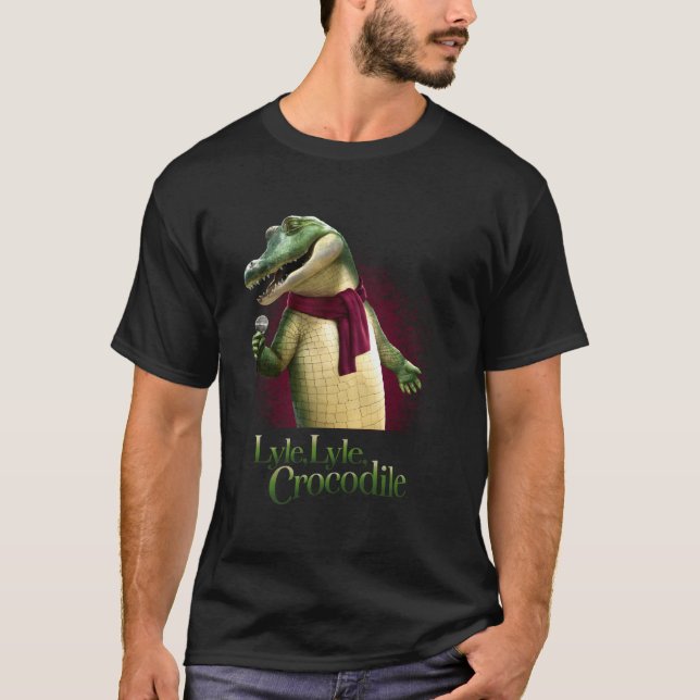 Lyle Lyle Crokodile Movie Singing Lyle T Shirt (Framsida)