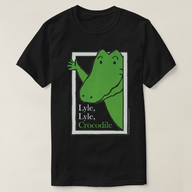 Lyle, Lyle, krokodilbeläggning med krokodilbeläggn T Shirt (Design framsida)