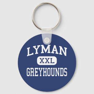 Lyman - Greyhounds - High - Longwood Florida Nyckelring