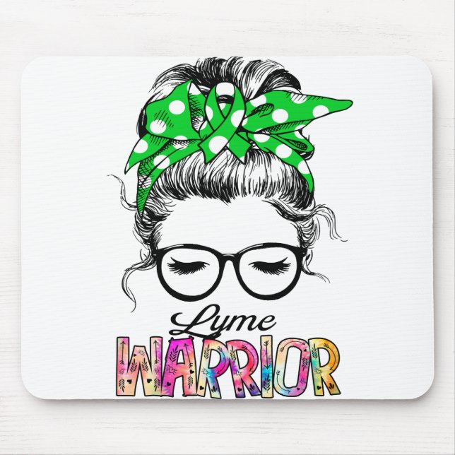 Lyme Awareness Month Ribbon Gifts Musmatta (Framsidan)