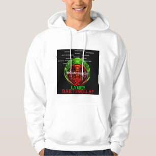 Lyme Bartonella brödraskap Sweatshirt Med Luva