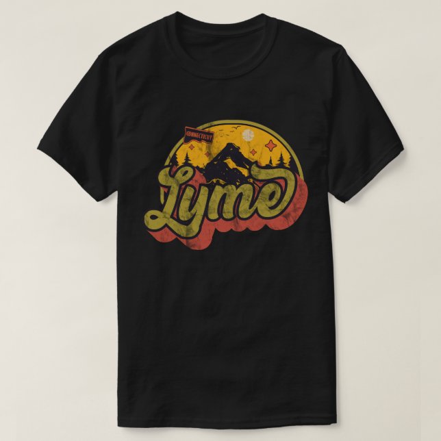 Lyme, Connecticut T Shirt (Design framsida)