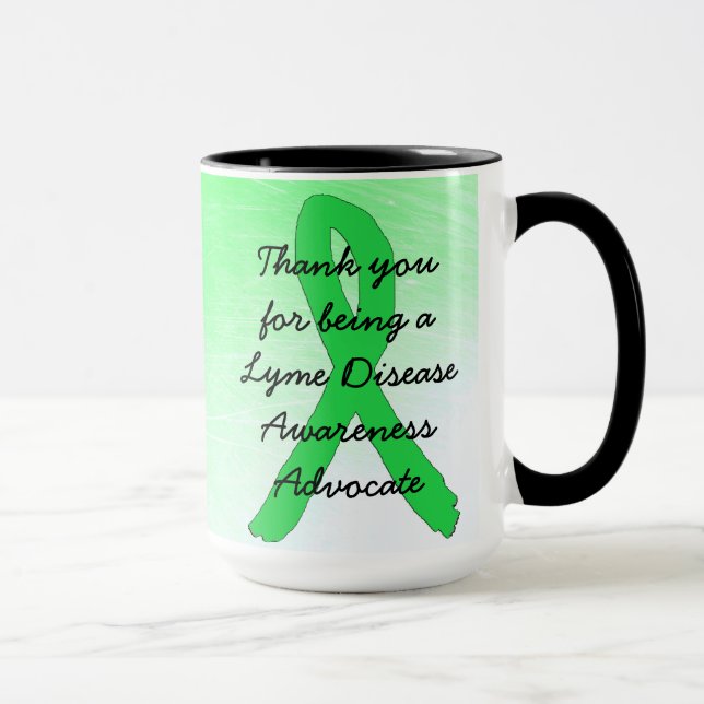Lyme Disease Advocate Tack Coffee Mugg (Höger)