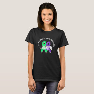 Lyme Disease and Fibromyalgia Warrior Shirt T-shirt