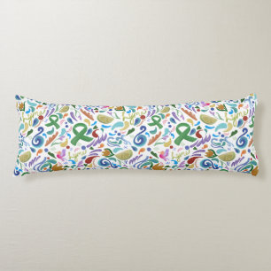 Lyme Disease Awareness Gifts Body Pillow Kroppskudde