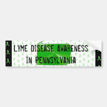 Lyme Disease Awareness in Pennsylvania Bumper