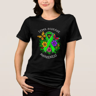 Lyme Disease Awareness Ribbon T Shirt
