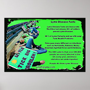 Lyme Disease Fakta Affisch