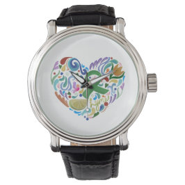 Lyme Disease Gifts and Awareness Watch Armbandsur