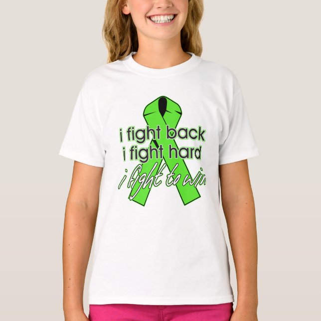 Lyme Disease I Fight Back T-shirt (Framsida)