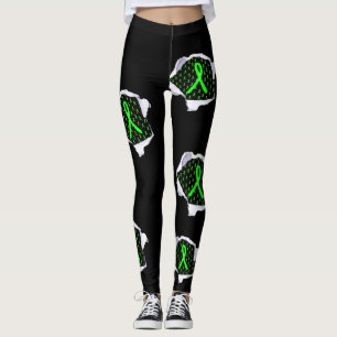 Lyme Disease-medvetandeskal Leggings Svart