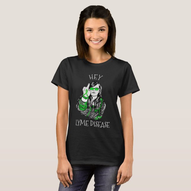 Lyme Disease Shirt Tee (Hel framsida)