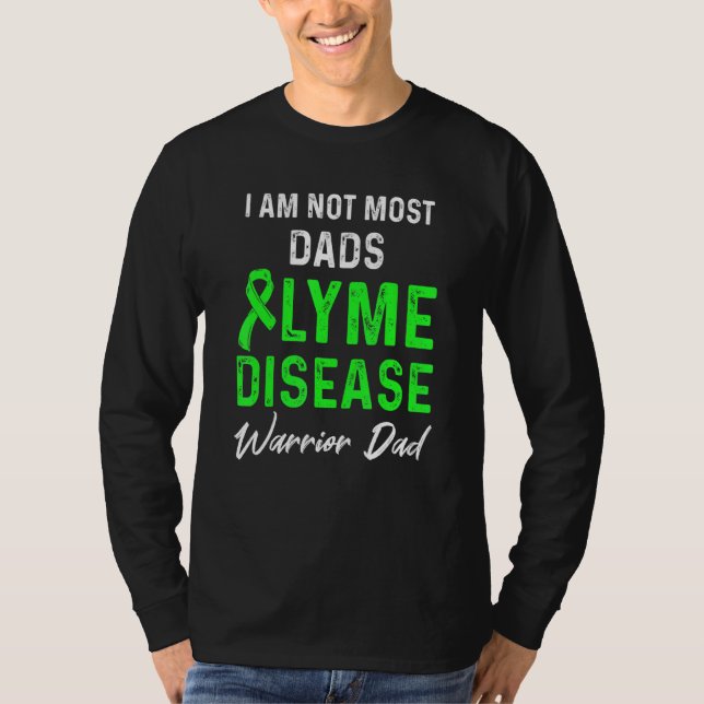 Lyme Disease Survivor Warrior Awareness 54 T Shirt (Framsida)