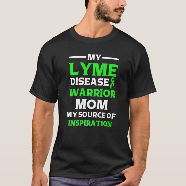 Lyme Disease Survivor Warrior Awareness 61 T Shirt (Framsida)