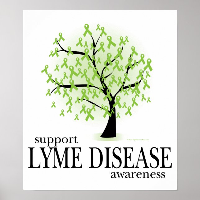 Lyme Disease Träd Poster (Framsidan)