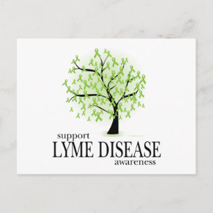 Lyme Disease Träd Vykort