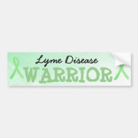 Lyme Disease Warrior Bumper Sticker
