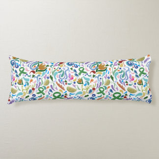 Lyme Lime Heart Body Pillow Awareness Grönt Ribbon Kroppskudde