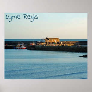 Lyme Regis Cobb Poster