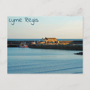 Lyme Regis Cobb Vykort