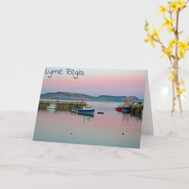 Lyme Regis Kort (Gul blomma)