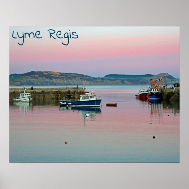 Lyme Regis Poster (Framsidan)