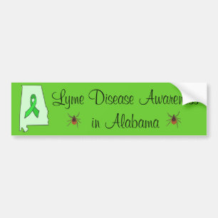 Lyme-sjuka i Alabama Klistermärke