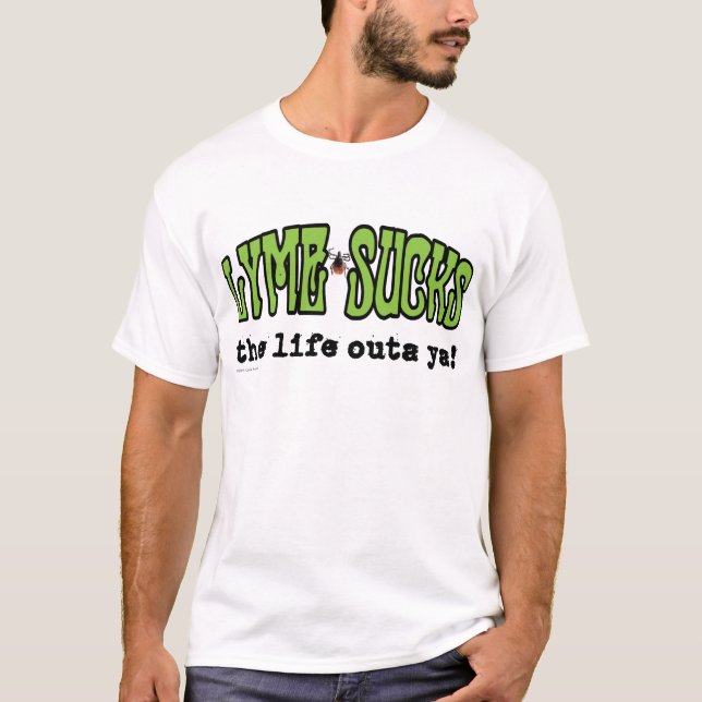 Lyme suger t-shirt (Framsida)