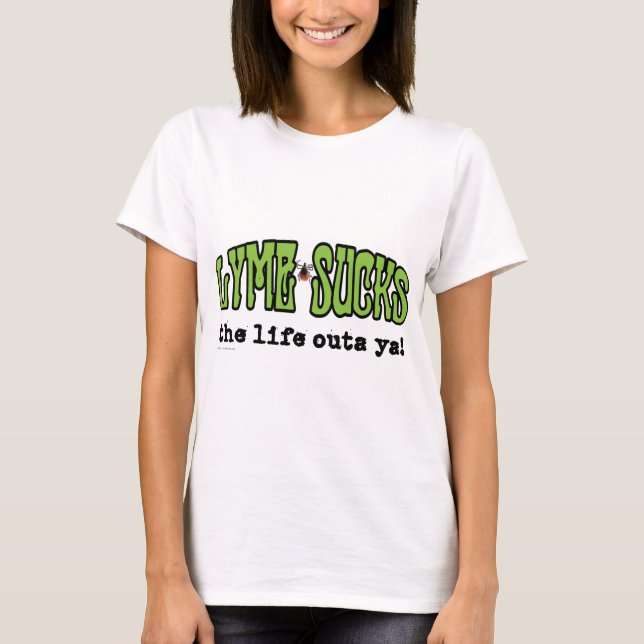 Lyme suger tee shirt (Framsida)