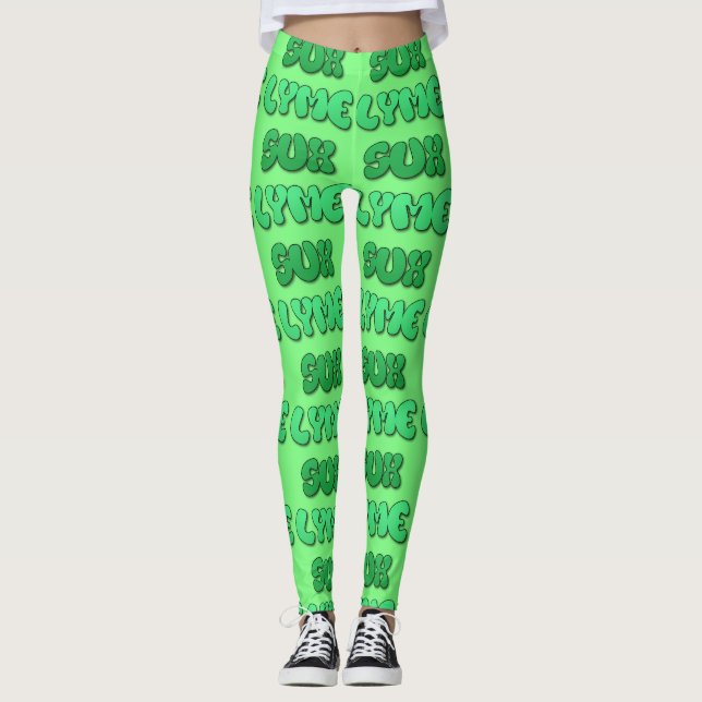 Lyme Sux Leggings (Framsida)