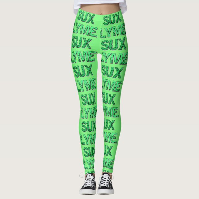Lyme Sux Leggings (Framsida)
