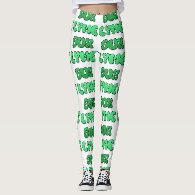 Lyme Sux Leggings (Framsida)