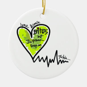 LymeAngels/Lyme bitor! Julgransprydnad Keramik