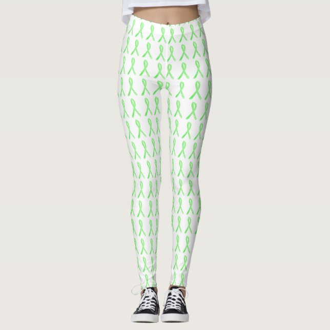 Lymeborrelios Medvetenhet Leggings (Framsida)