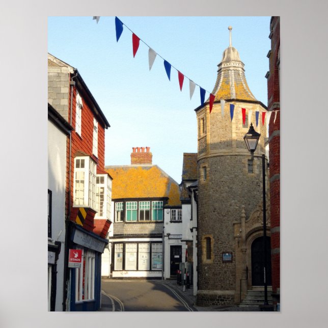 LymeRegis, Dorset, England Poster (Framsidan)