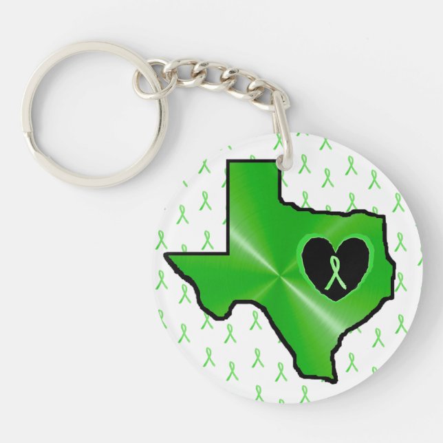 Lymesjuka i Texas 2-sidig nyckelring (Framsidan)