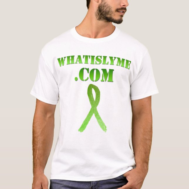 Lymesjuka Medvetenhet Band T-shirt (Framsida)