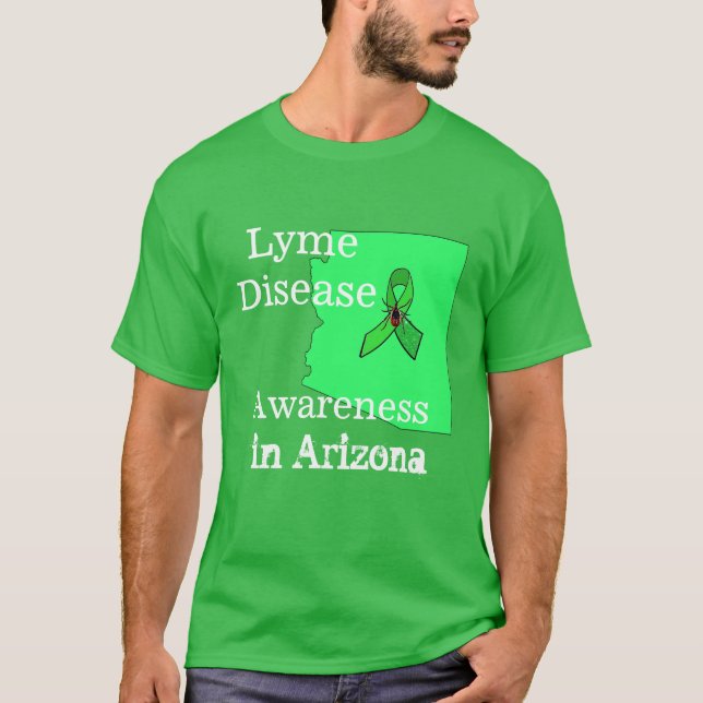 Lymesjuka-medvetenhet i Arizona Tröja (Framsida)