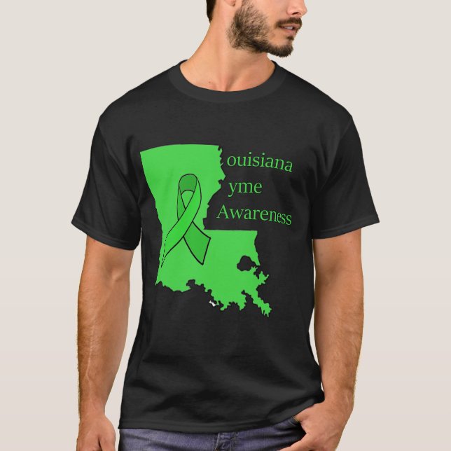 Lymesjuka medvetenhet i Louisiana Tröja (Framsida)