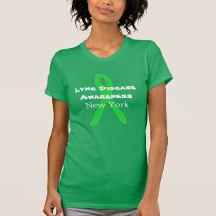 Lymesjuka-medvetenhet i New York-tröja Tee