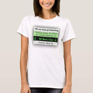 Lymesjuka Medvetenhet Protest T-shirt