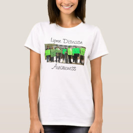 Lymesjuka medvetenhet T-shirt