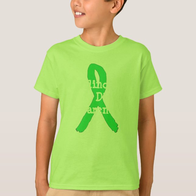 Lymesjuka medvetenhet T-shirt för Illinois barn (Framsida)