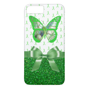 Lymesjukdom Medvetenhet Fjäril Falskt Glitter