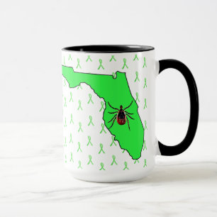 Lymesjukdom Medvetenhet i Florida Kaffe Mugg